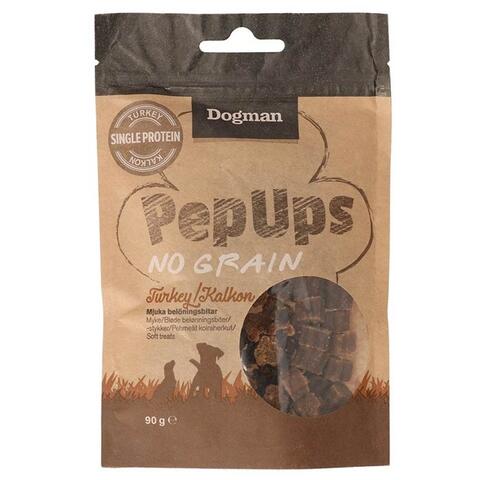 Pep Ups No Grain kalkun | Kornfri godbidder
