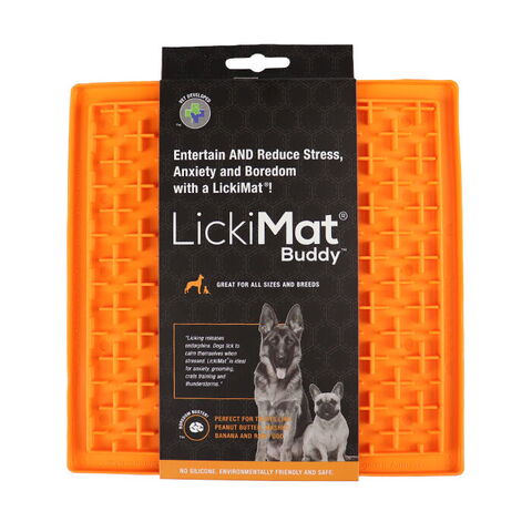 LickiMat Buddy | Aktivitetsmåtte | Orange