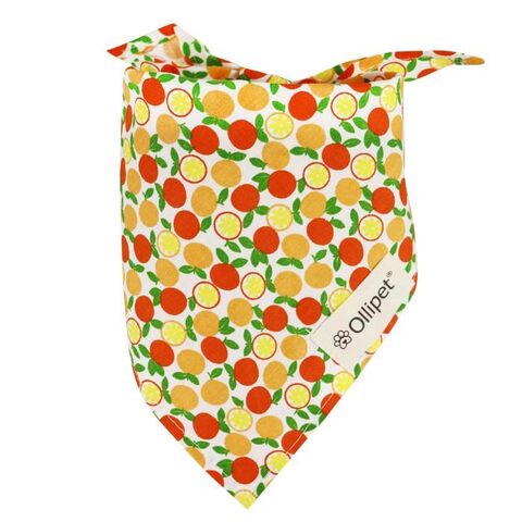 Ollipet Frugt Bandana I Citrus
