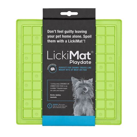 LickiMat Playdate | Slow eat | Lime