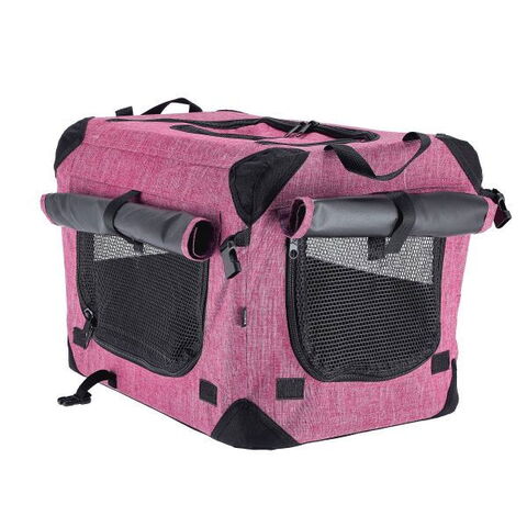 Kanvas hundebur | Lyserød