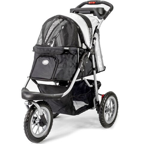 InnoPet Buggy Comfort | Hundeklapvogn - Her vist i farven grå