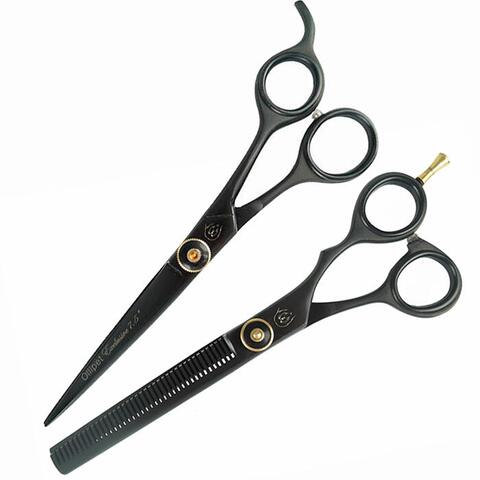 Ollipet Exclusive Black/Gold saksesæt 7-7,5"