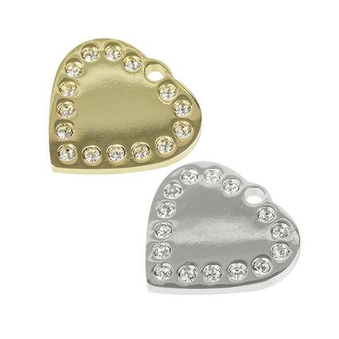 Diamant hundetegn Hjerte Small