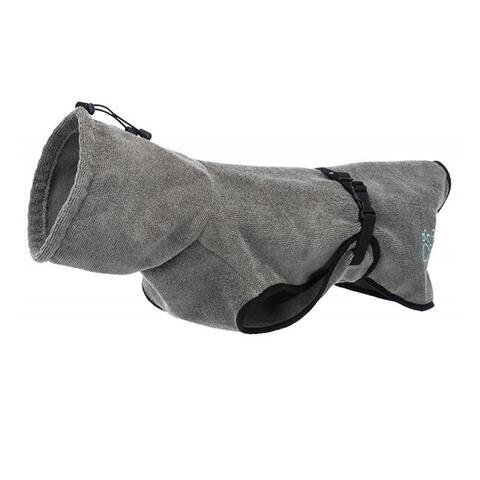 Grå hundebadekåbe | Trixie