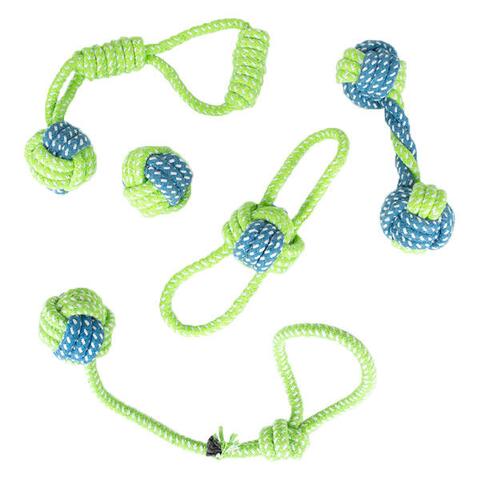 Grøn og blå rebpakke | 5 reb