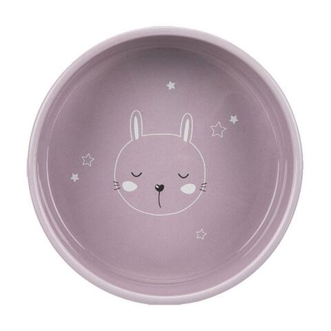 Trixie Junior Keramik hvalpeskål i lyselilla