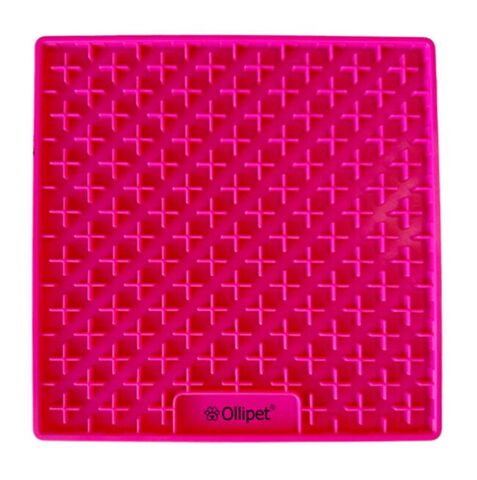 Ollipet slikkeplade med sugekopper