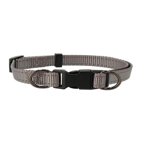Iris Justerbar Halsbånd | Med refleks | Grå