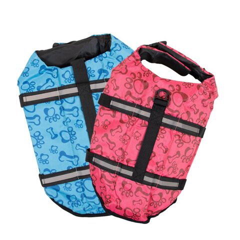 Redningsvest | små hunde | Lyserød | Lyseblå