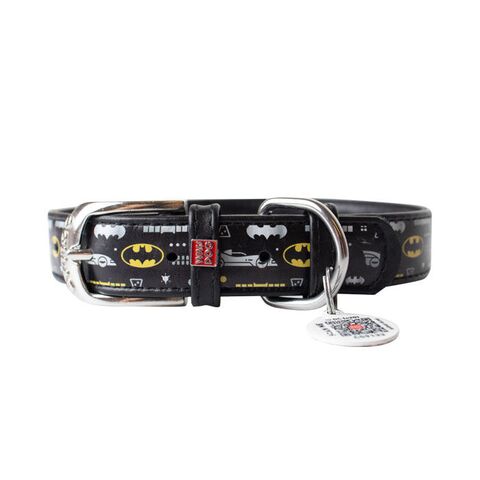 Batman halsbånd | Smart og lækkert halsbånd i læderlook