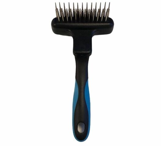 Rullekam dobbelt| Karte til langhårede hunde