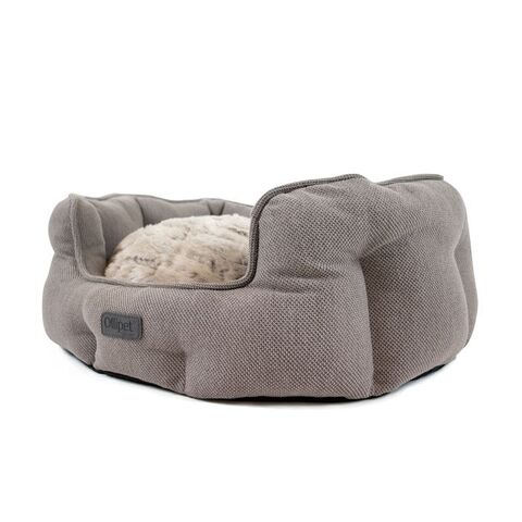 Ollipet Keyser Dream Hundeseng | Sand | med vendbar pude