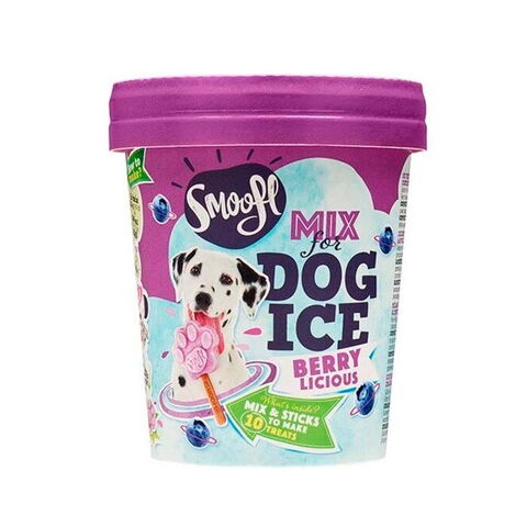 Smoofl hundeis m. Blåbær