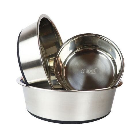 Ollipet Stainless steel bowl anti-slip