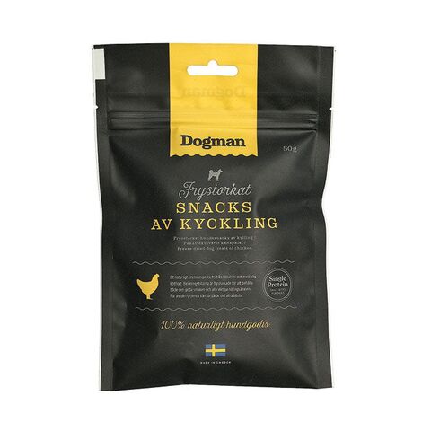 Frysetørret Snacks med Kylling