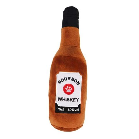 Whiskey Bourbon Plysflaske I Medium