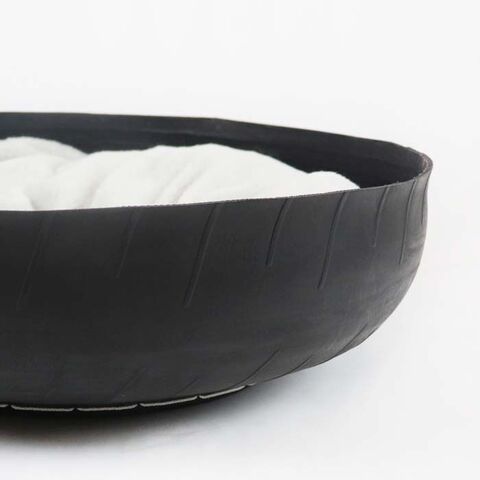 Carro recycled hundekurv med tæppe i