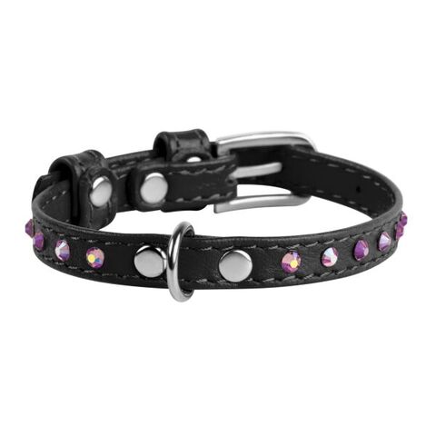 WauDog Glamour Halsbånd m. Sten