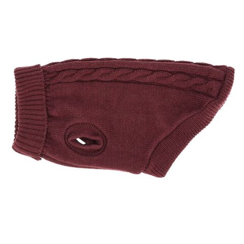 Dogman Gina Sweater I Vinrød