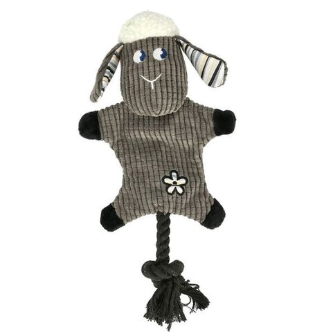 Dogman legetøjsdyr med reb I Får