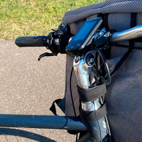 Ollipet  Cykelkurv | 3 in 1 | Sådan sættes den fast på cyklen