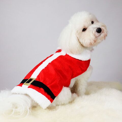 Julemandstøj til hund