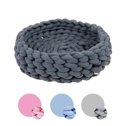 Ollipet Nordic Knitted Bed