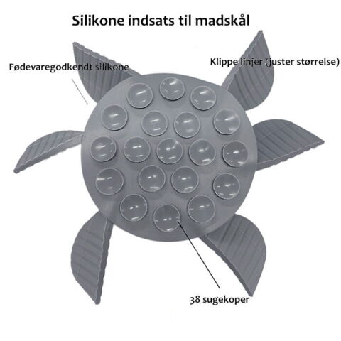 Silikone slow feeder indsats