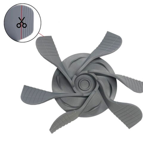 Justerbar silikone slow feeder indsats