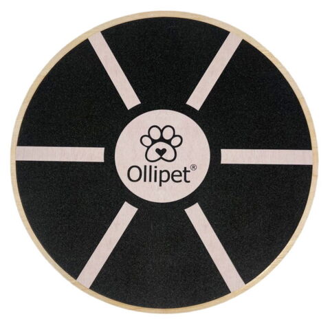 Ollipet DogFit Wood | Rundt Balancebræt