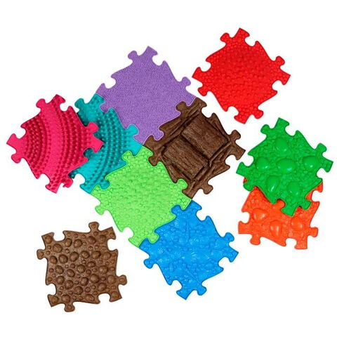 Blandede MUFFIK Sanse Måtter I med utallige muligheder