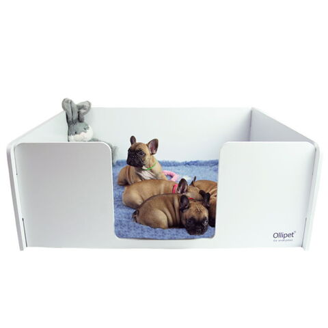 Ollipet WhelpingBox Fødekasse | White
