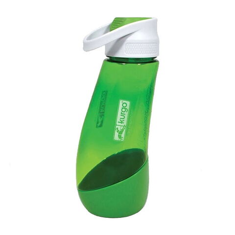 KURGO Gourd H2O 2i1 Flaske | Grøn