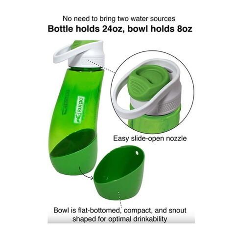 KURGO Gourd H2O 2i1 Flaske | Info