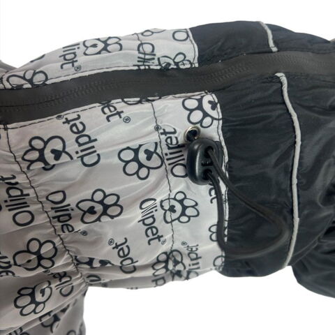 Ollipet lluvia Raincoat med vandtæt lynlås