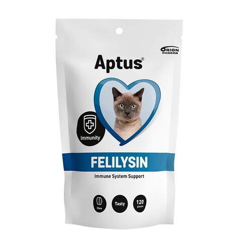 APTUS Felilysin, 120 tyggetabletter