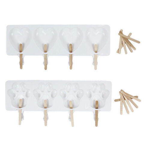 Silikone isform til 4 store hundeis