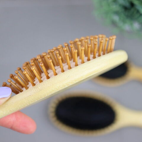 Ollipet Natural Bamboo Massage Brush