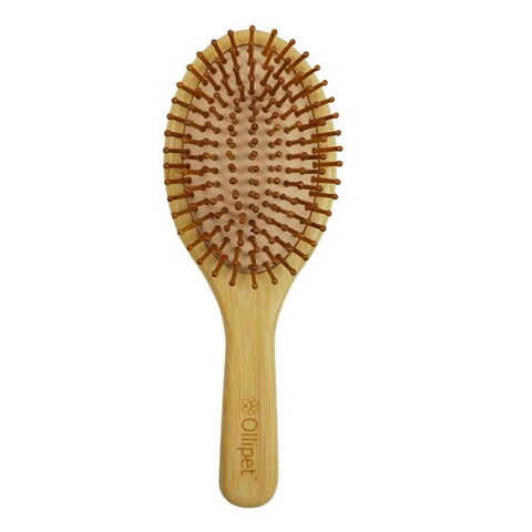 Ollipet Natural Bamboo Massage Brush