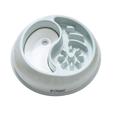 Ollipet Mad/Vandskål Yin Yang I Lyserød