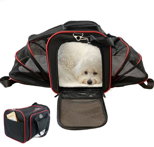 Ollipet Madrid rejsetaske med udvidelse