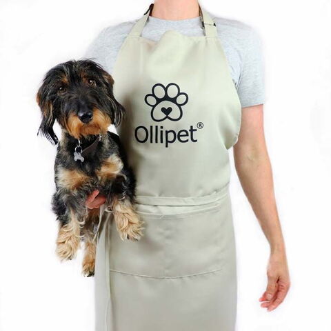 Ollipet forklæde I sand