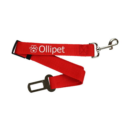 Ollipet Sikkerhedssele Til Bil - Rød