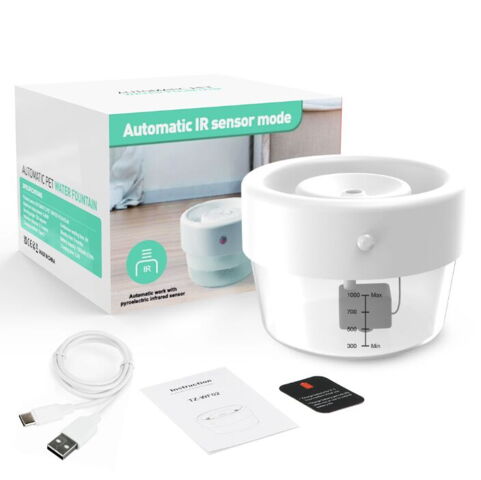 Elektrisk drikkefontæne til hunde og katte