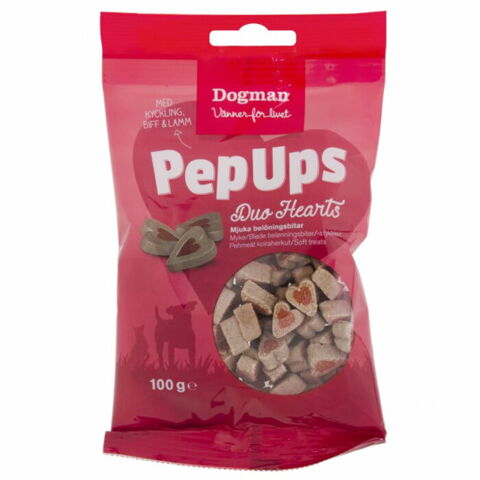 Dogman PepUps duo hearts 3smage