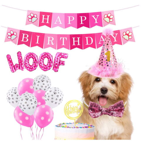 WOOF fødselsdagspakke PINK