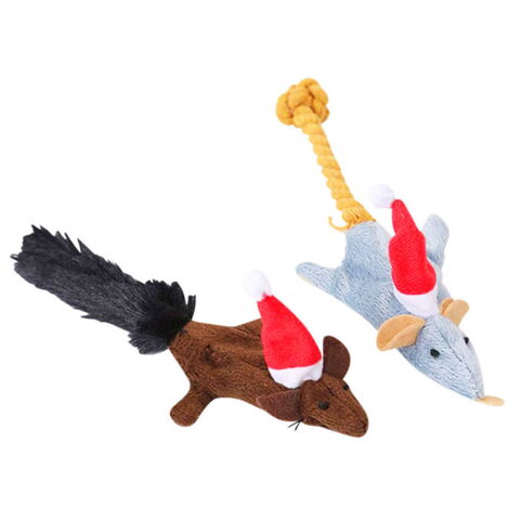 Mini nisse mus 2 stk