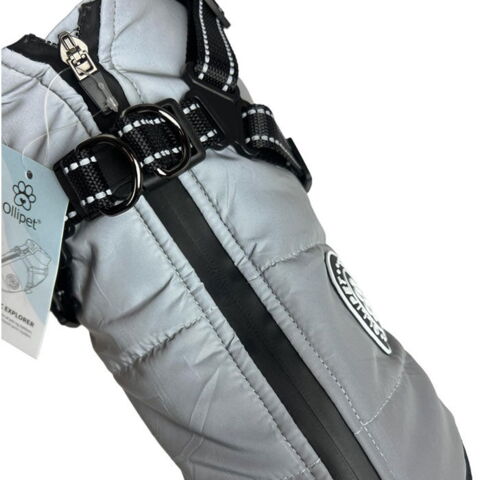 Ollipet-Arctic-Explorer-Refleks-fleecefor m. tapet lynlås