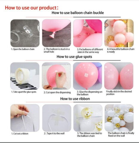 Ballonbue | Lyserød eller lyseblå